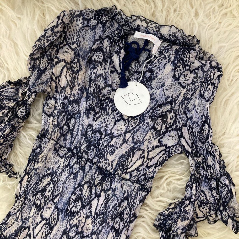 SEE BY CHLOÉ Printed Mini Dress - Picture 6 of 11